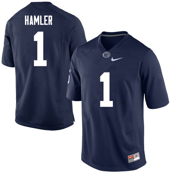 NCAA Nike Men's Penn State Nittany Lions K.J. Hamler #1 College Football Authentic Navy Stitched Jersey XEV5498QC